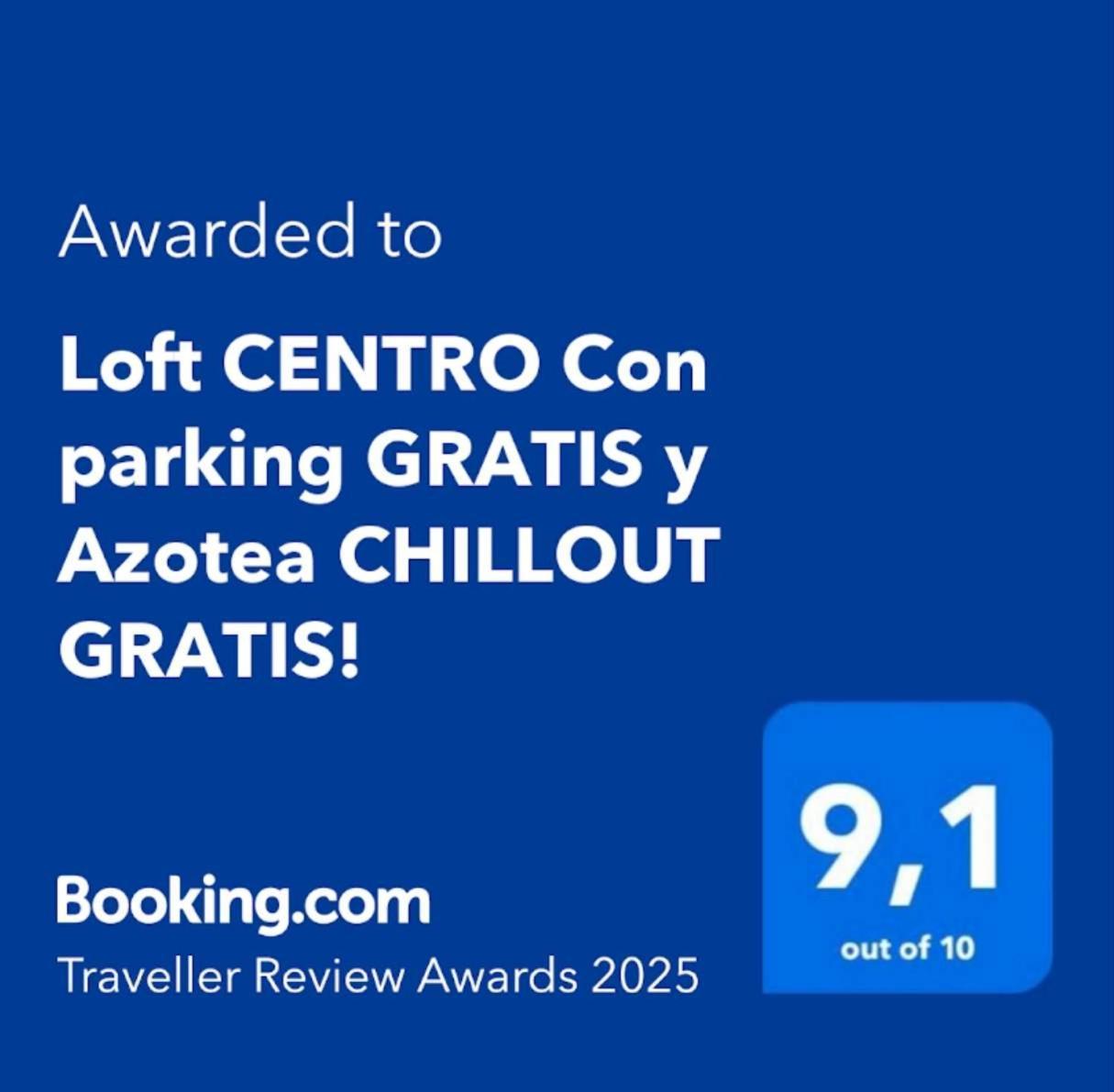 塔拉韦拉·德·拉·雷纳Loft Centro Con Parking Gratis Y Azotea Chillout Gratis!公寓 外观 照片